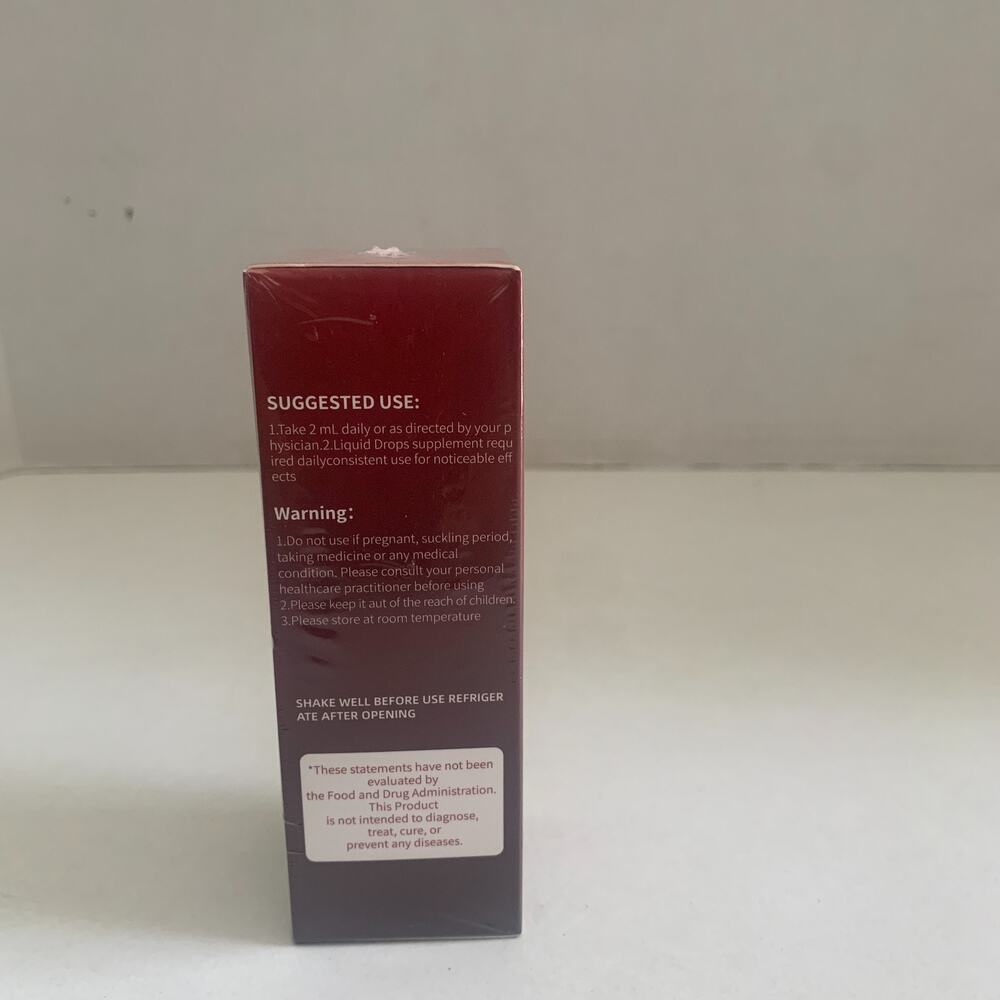 Cayenne Pepper Hawthorn Beet Root Turmeric Vitamin K2+D3 Liquid Drops 60ML New - Picture 7 of 8